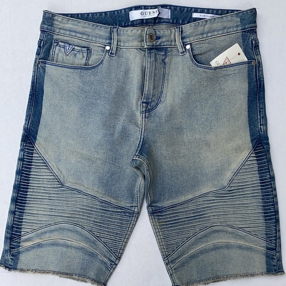 New GUESS Men's Slim Short SZ 32 - Picture 5 of 7